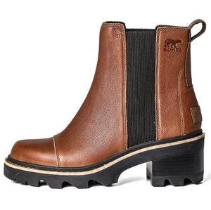 Sorel Joan Now Chelsea Boot Brown Ankle Boots